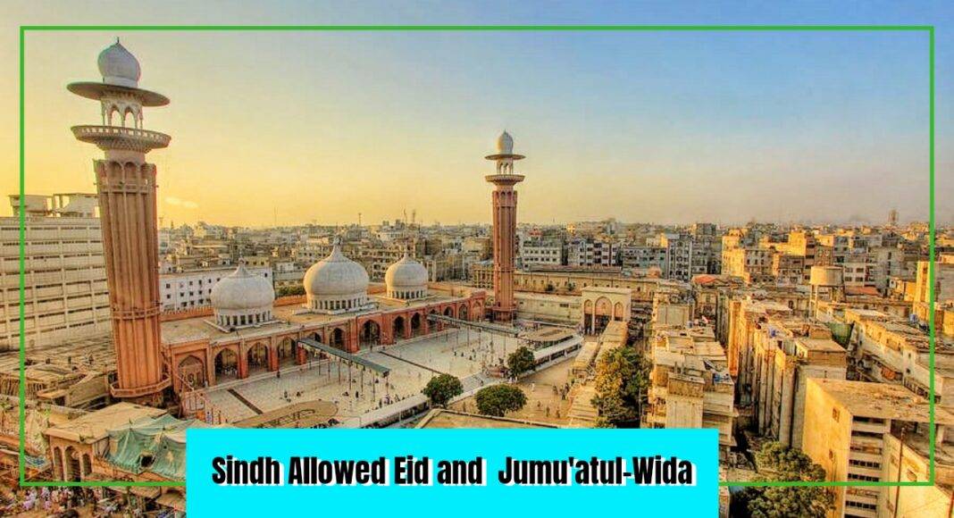 Sindh Allowed eid prayers