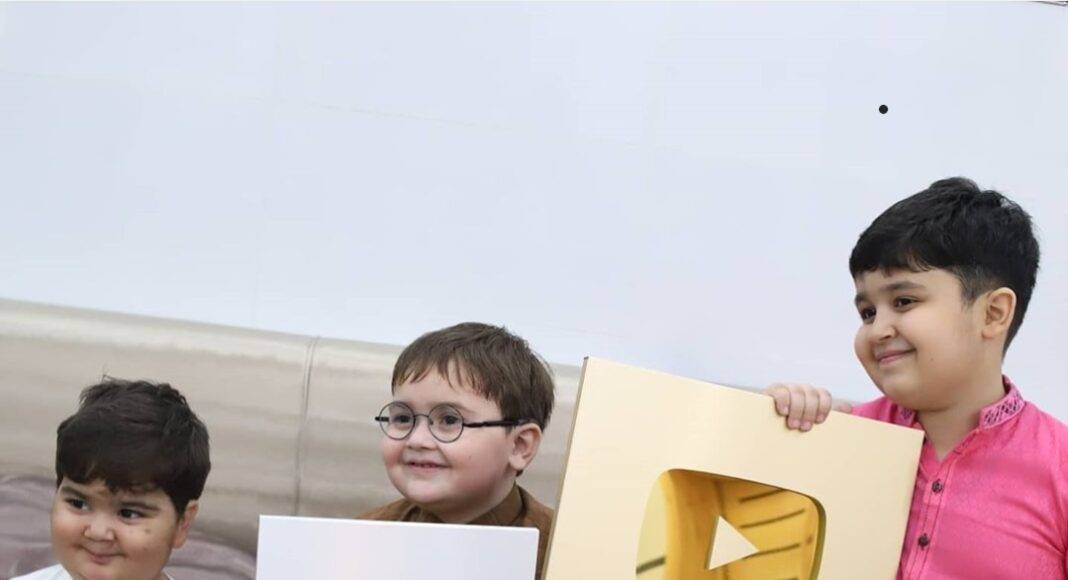 Ahmed Shah got YouTube award