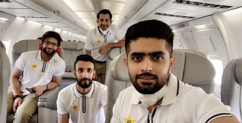 Pakistan Cricket team arrived in England