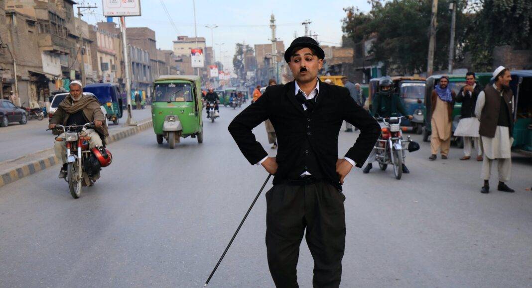 Pakistani chaplin usman Khan