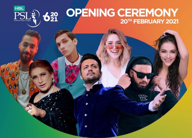 PSL6 opening ceremony, Naseebo lal,Atif Aslam,