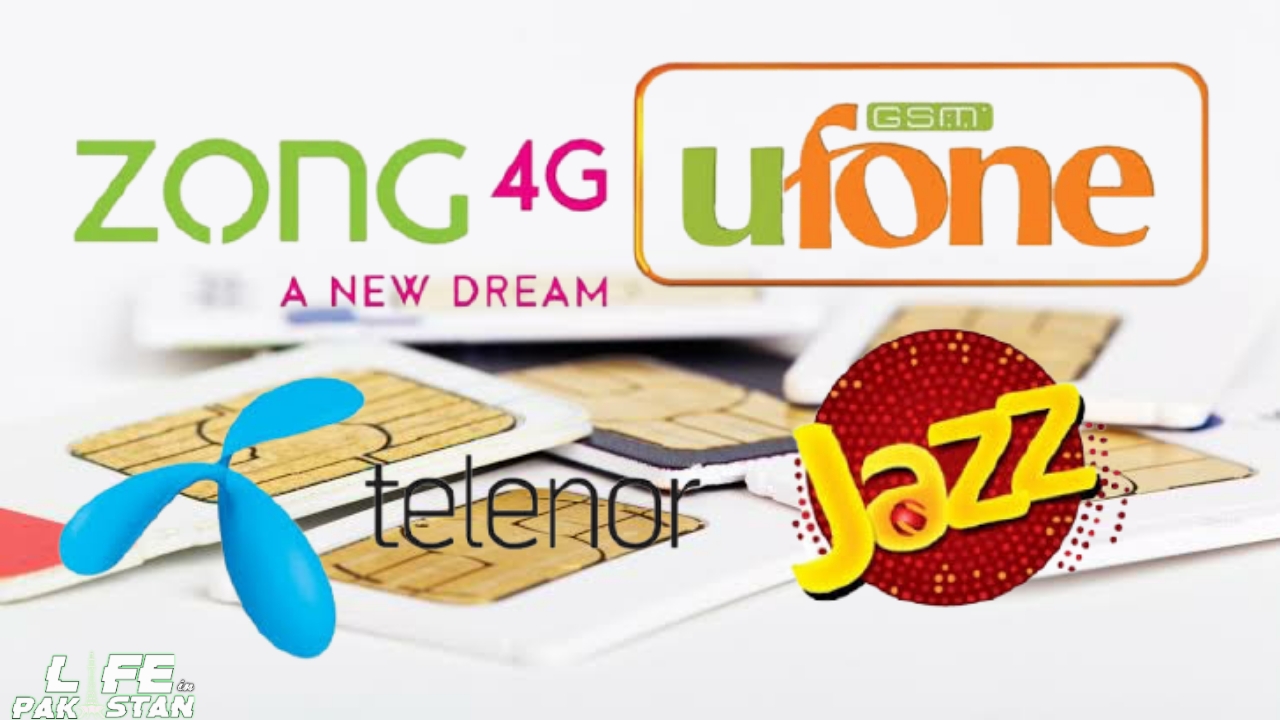 how you can Check the Jazz,Ufone, Telenor and Zong sim numbers