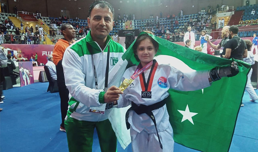 ayesha ayaz taekwondo