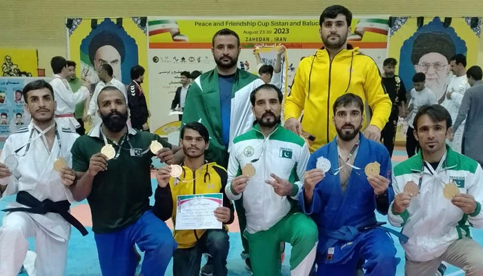Pakistan Judo Team Peace and Friendship Games Gold Medal Victory Iran Final Match